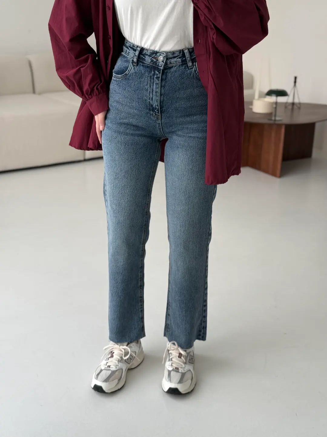 Premium Paçası Kesik Jean 277