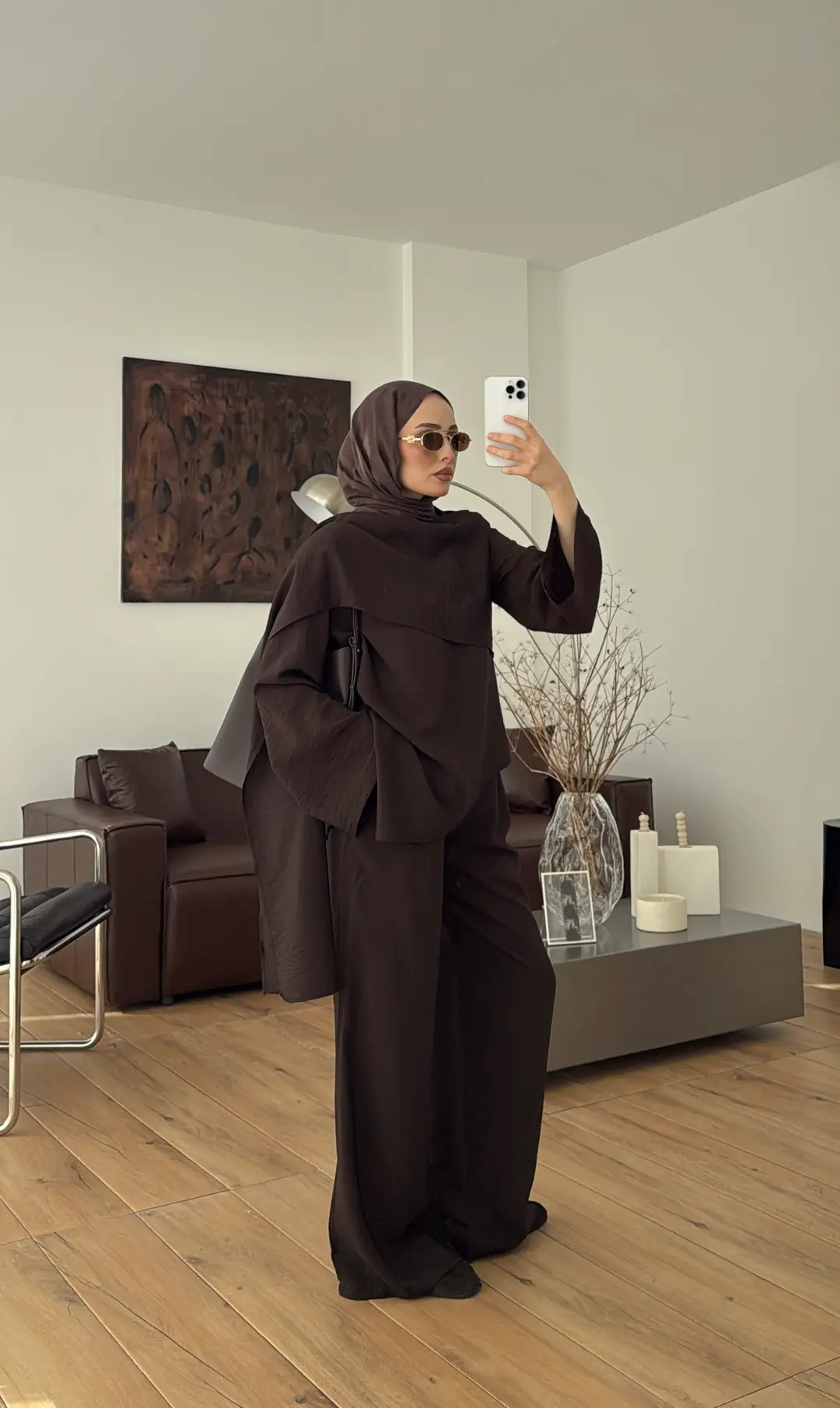 Atkılı Takım Kahve - Görsel 4