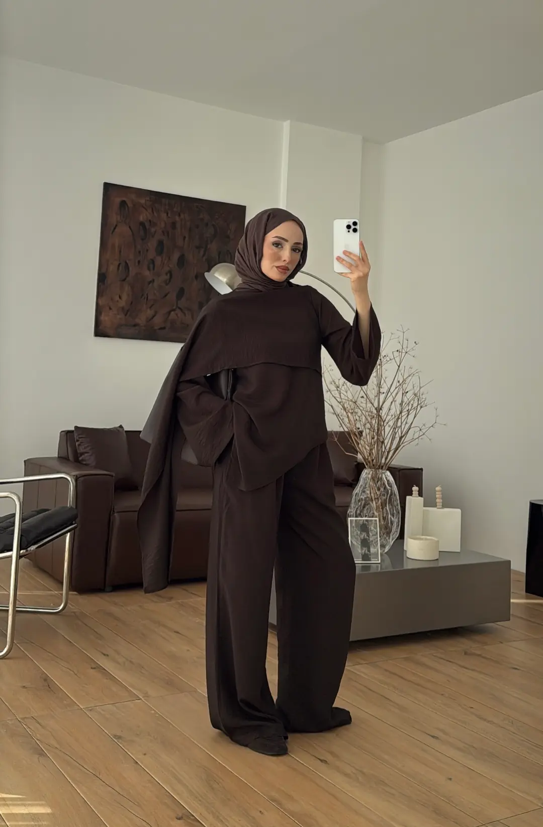 Atkılı Takım Kahve - Görsel 8