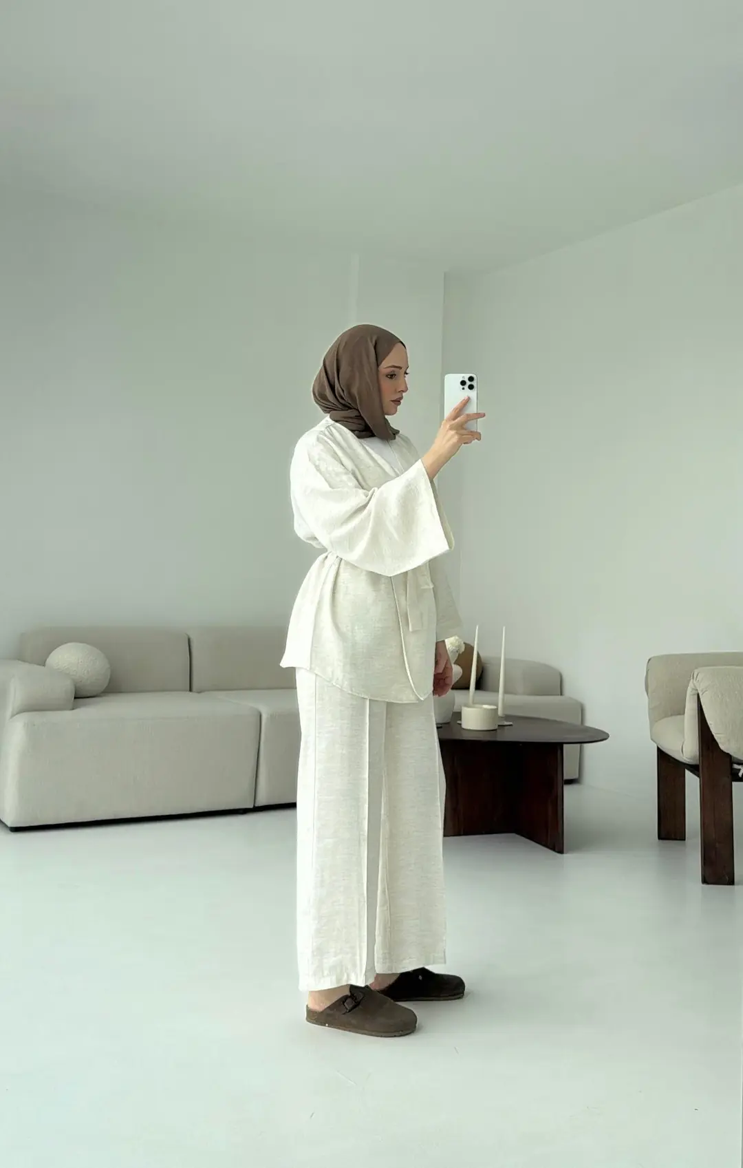 Bagcıklı Kimono Takım Taş - Görsel 4