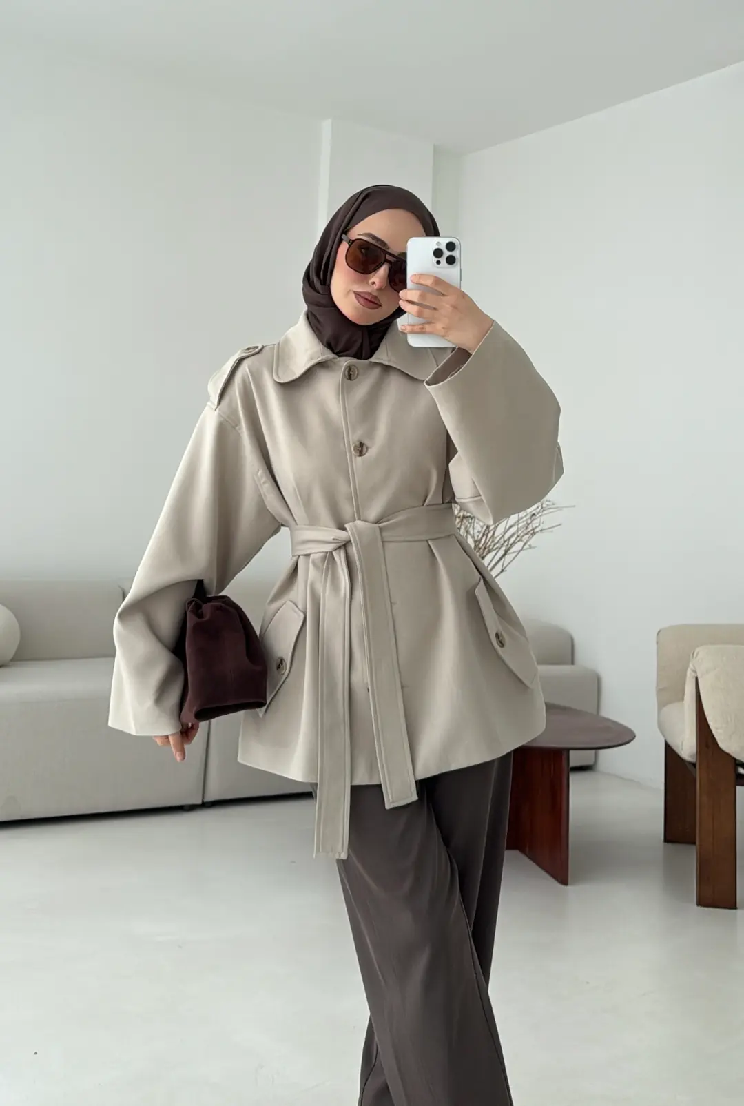 Bağlamalı Trenç Taş