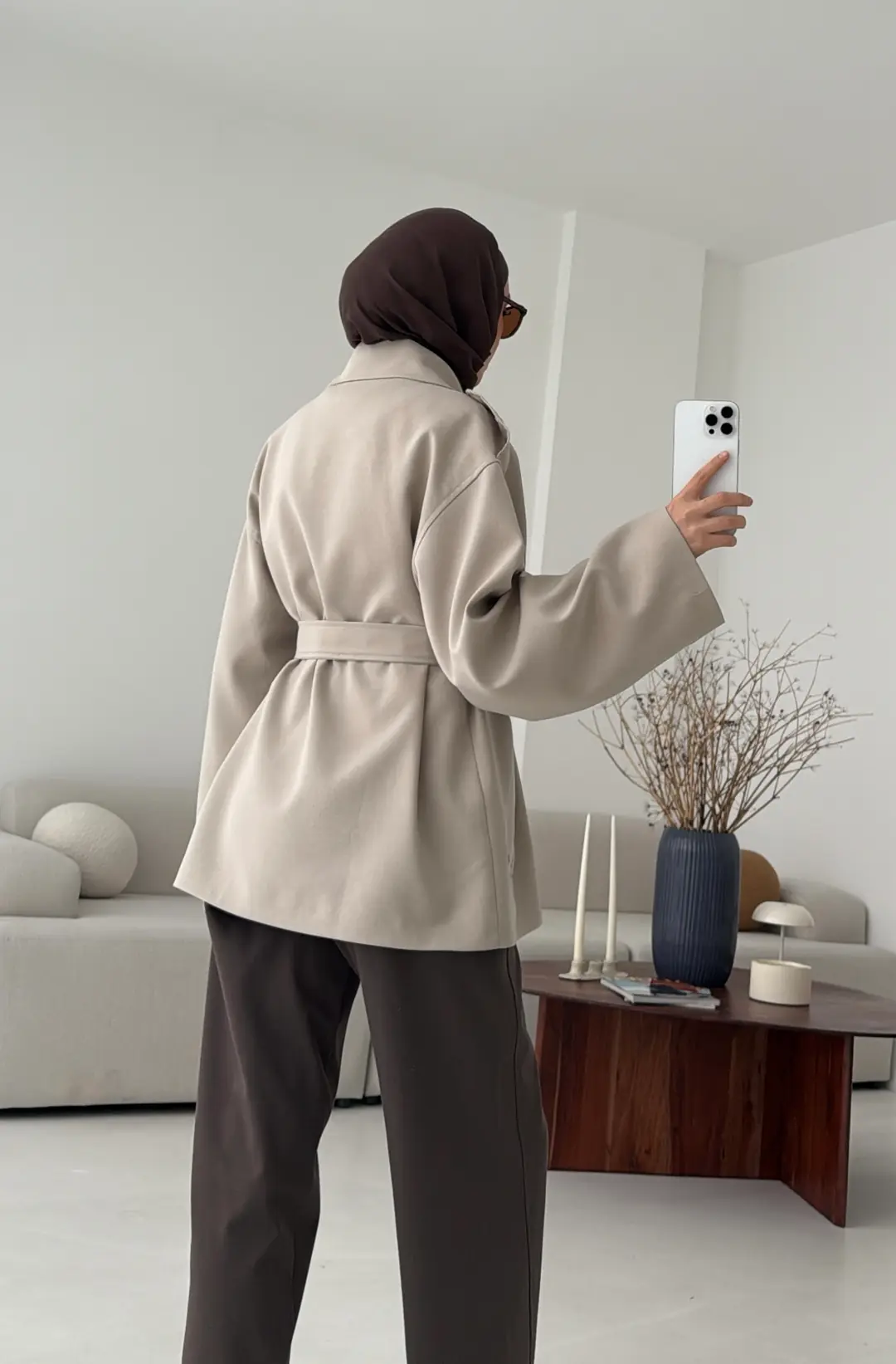 Bağlamalı Trenç Taş - Görsel 2