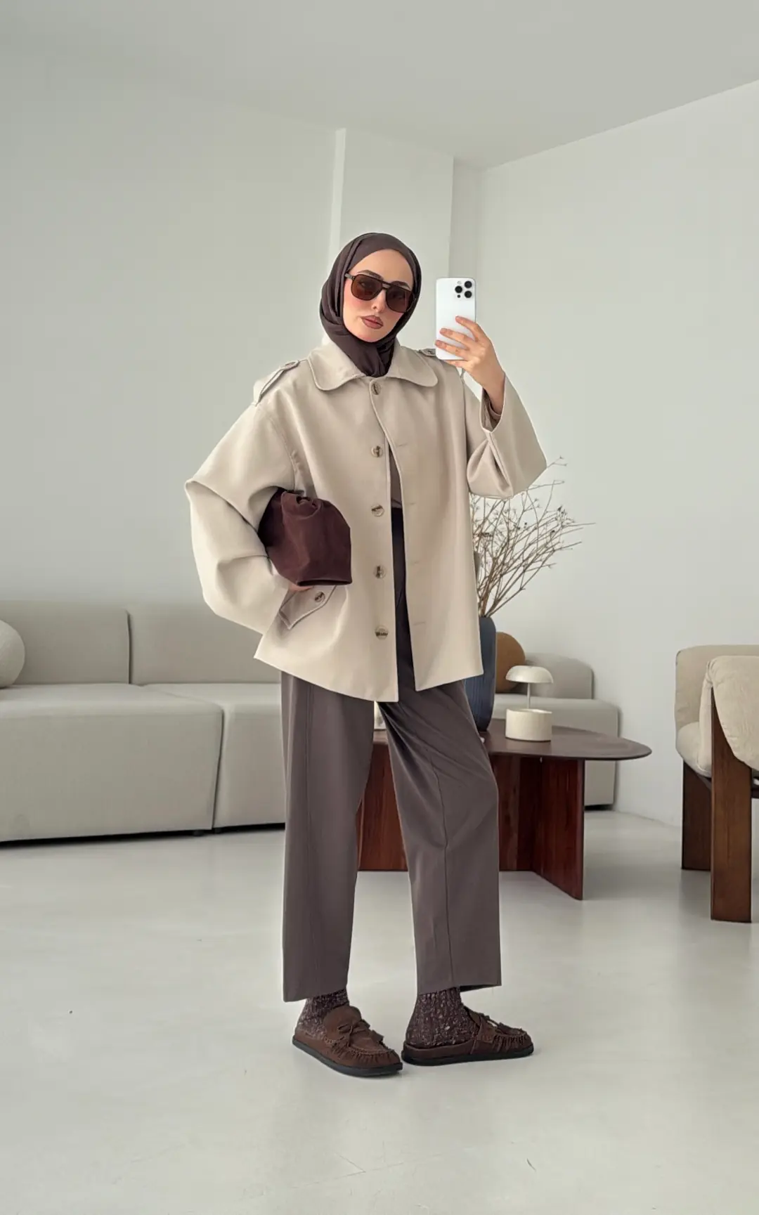 Bağlamalı Trenç Taş - Görsel 3