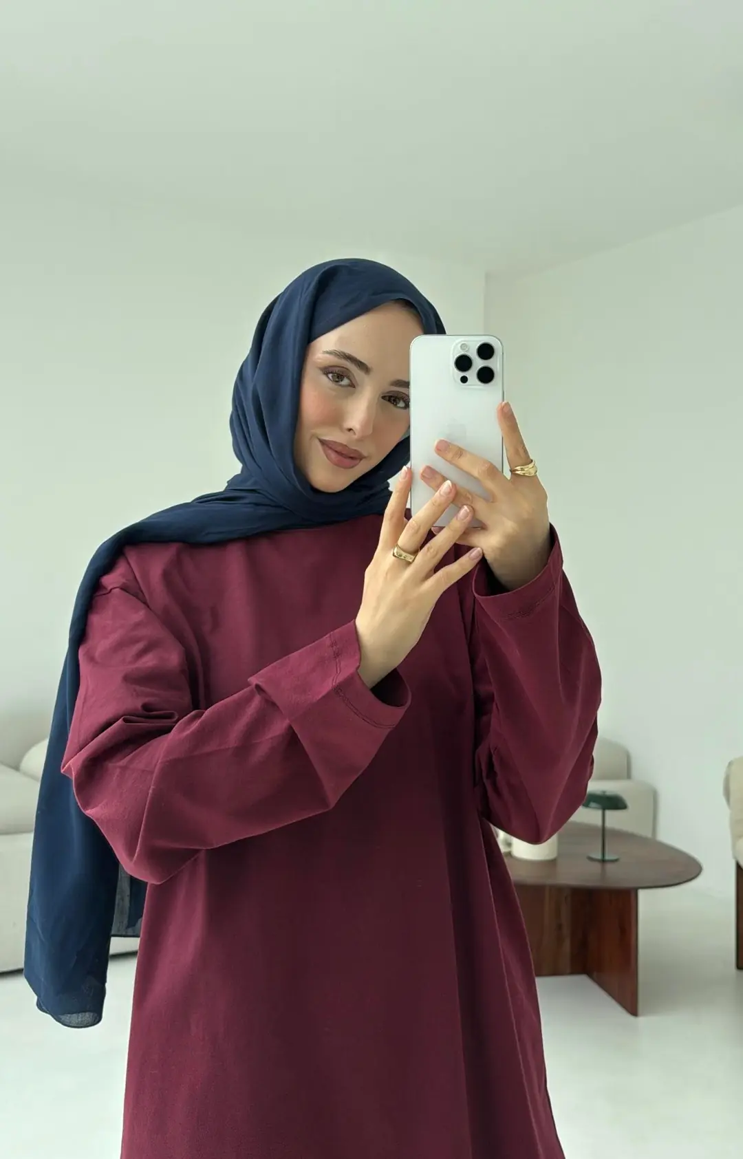 Basıc Sweatshirt Bordo