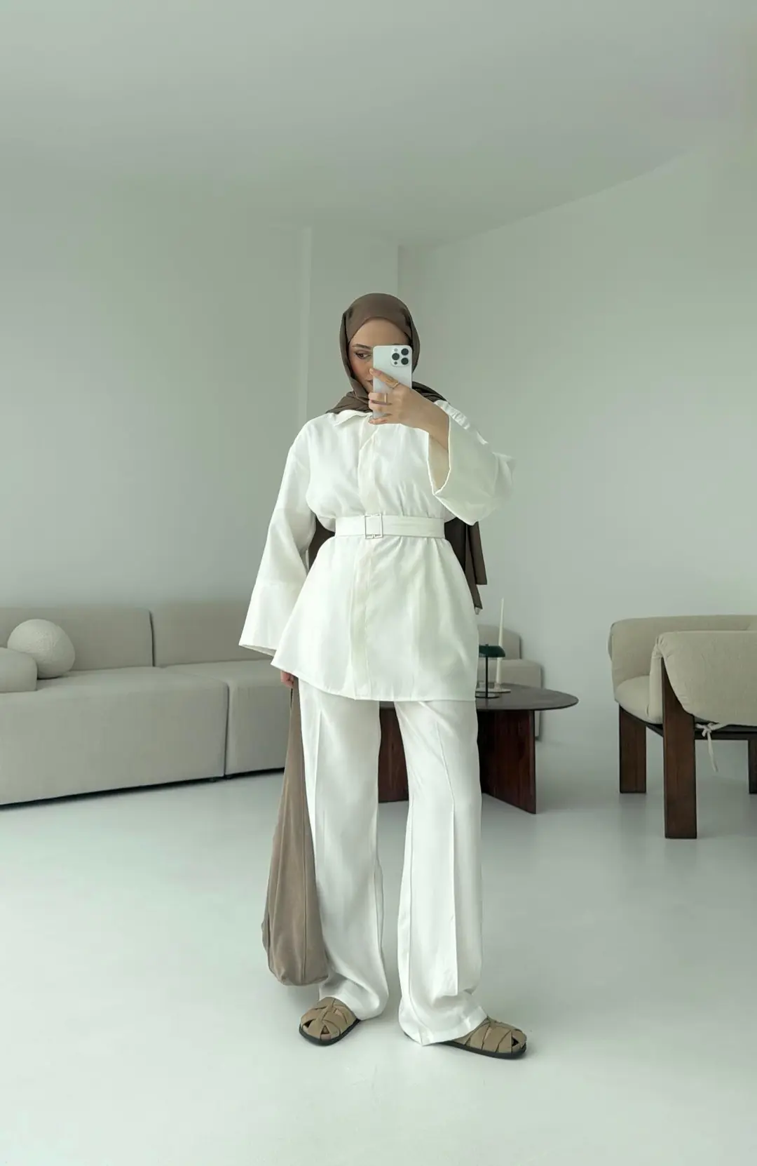 Beyaz Kemerli Takım