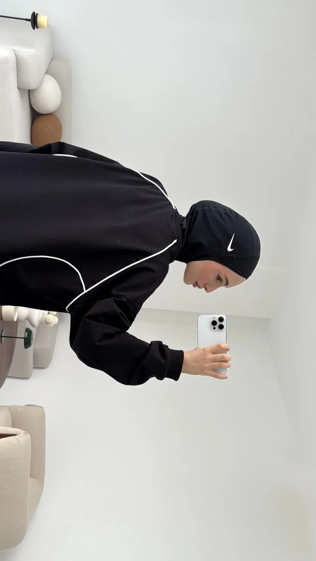 Biyeli Sweat Siyah - Görsel 2