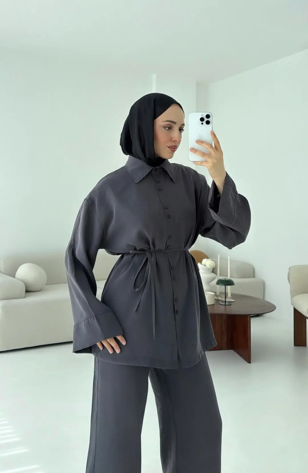 Bonita Takım Antrait - Görsel 3