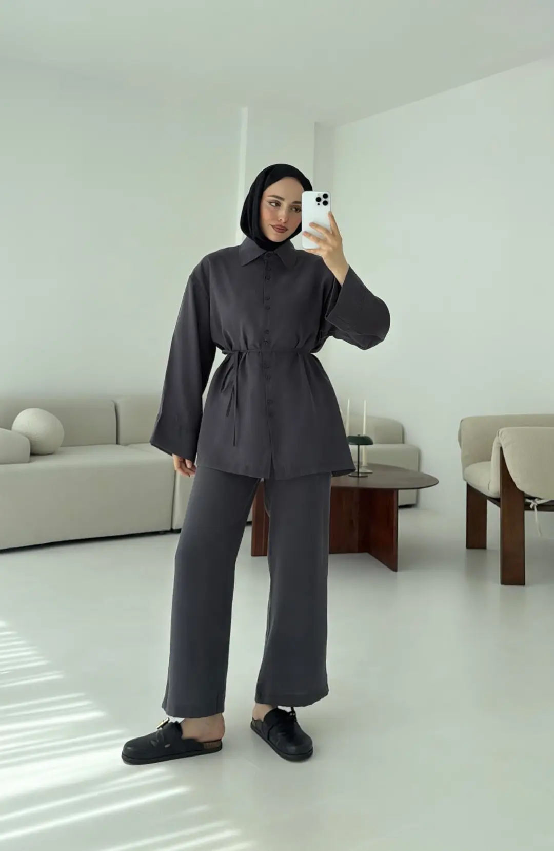 Bonita Takım Antrait - Görsel 4