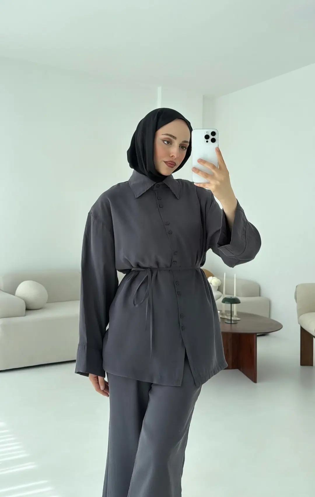 Bonita Takım Antrait - Görsel 5