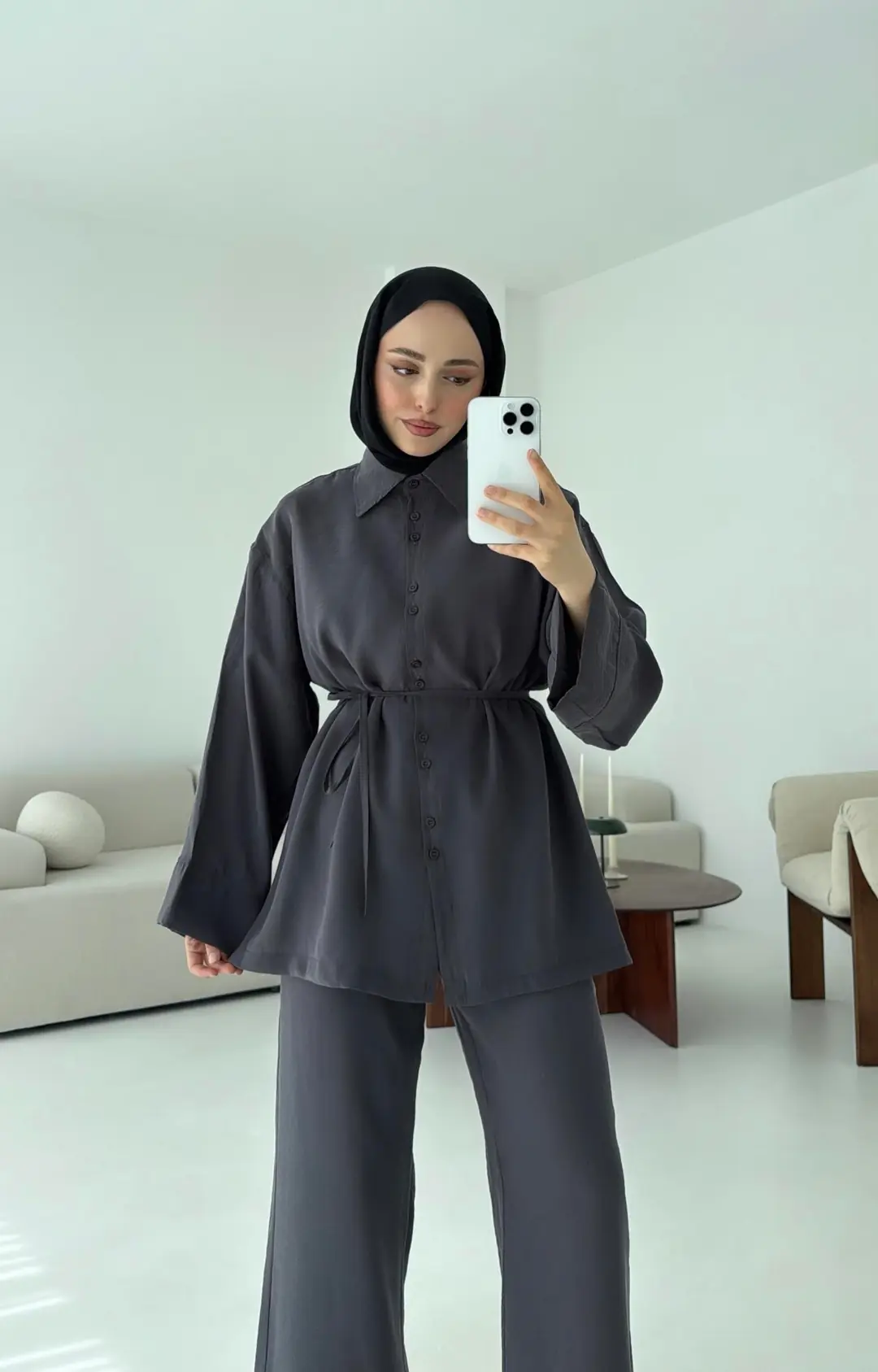 Bonita Takım Antrait - Görsel 7