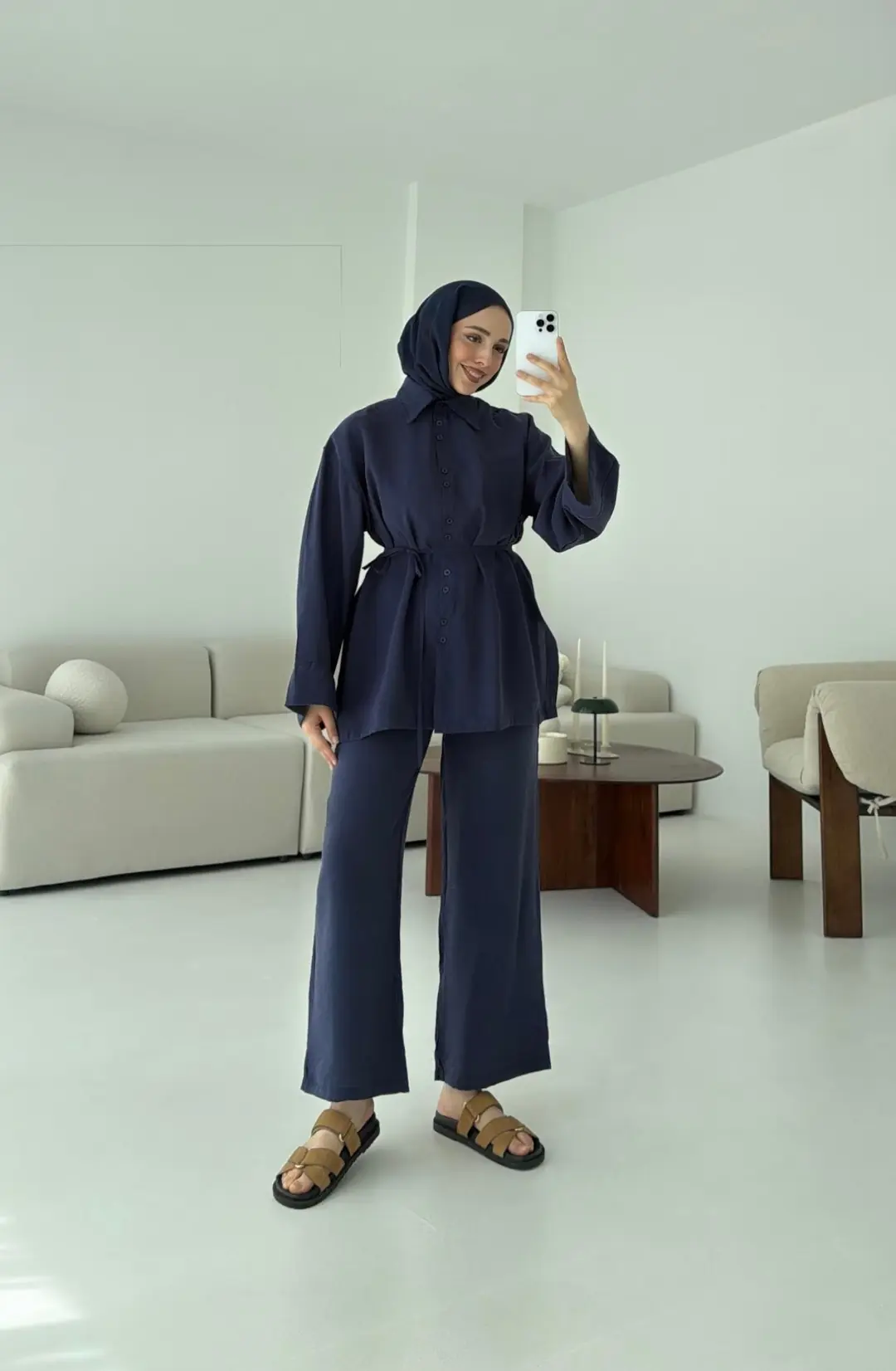 Bonita Takım Lacivert - Görsel 6