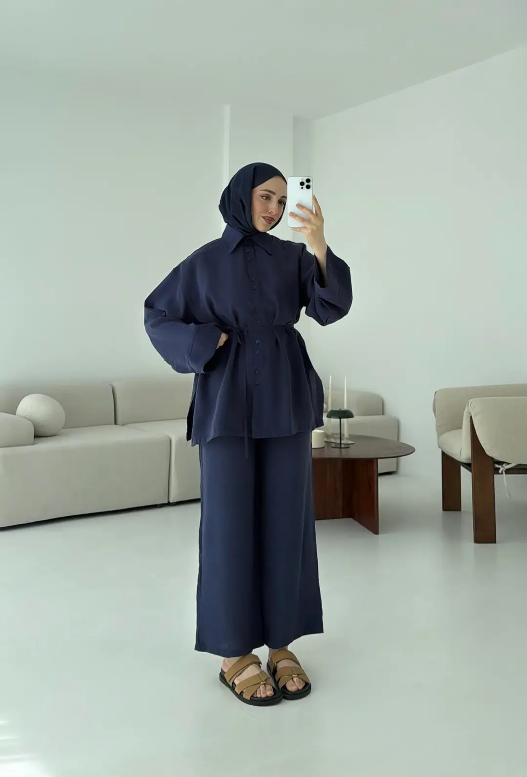 Bonita Takım Lacivert - Görsel 7