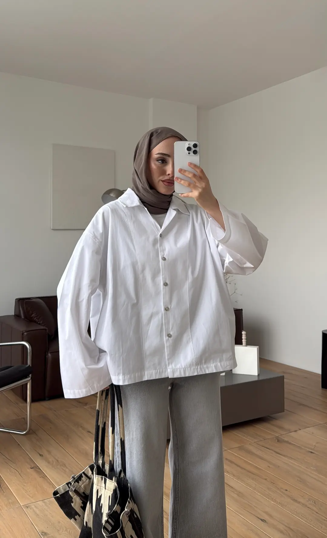 Boxfıt Gömlek Beyaz - Görsel 4