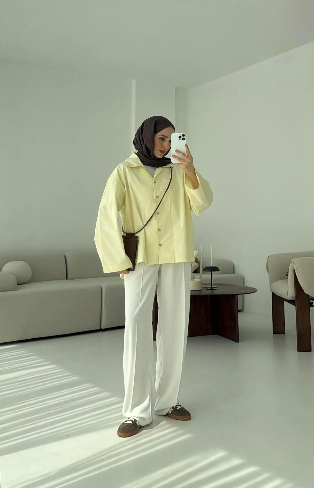 Boxfıt Sarı Gömlek - Görsel 6