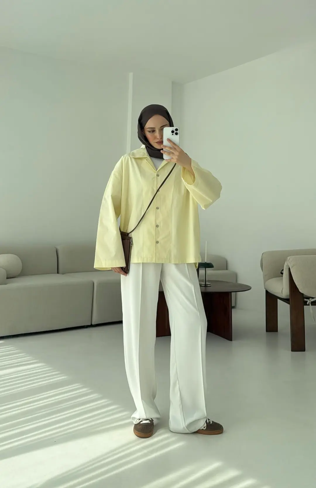 Boxfıt Sarı Gömlek - Görsel 7