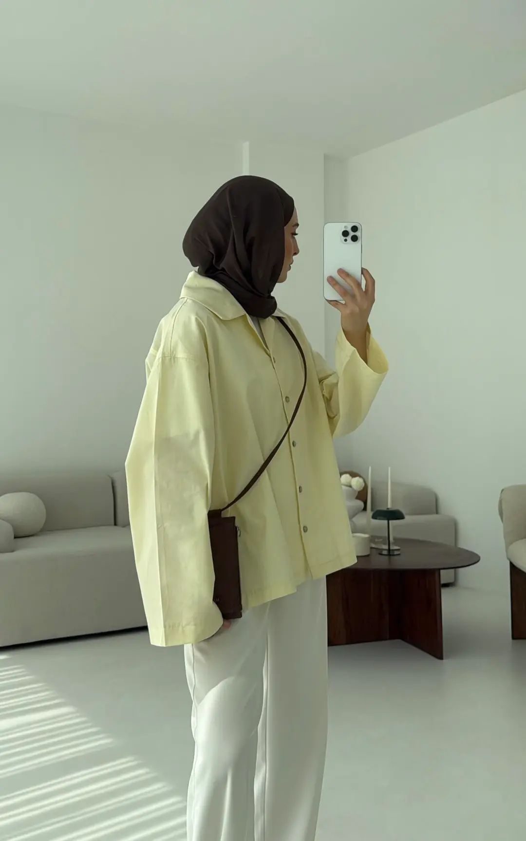 Boxfıt Sarı Gömlek - Görsel 8