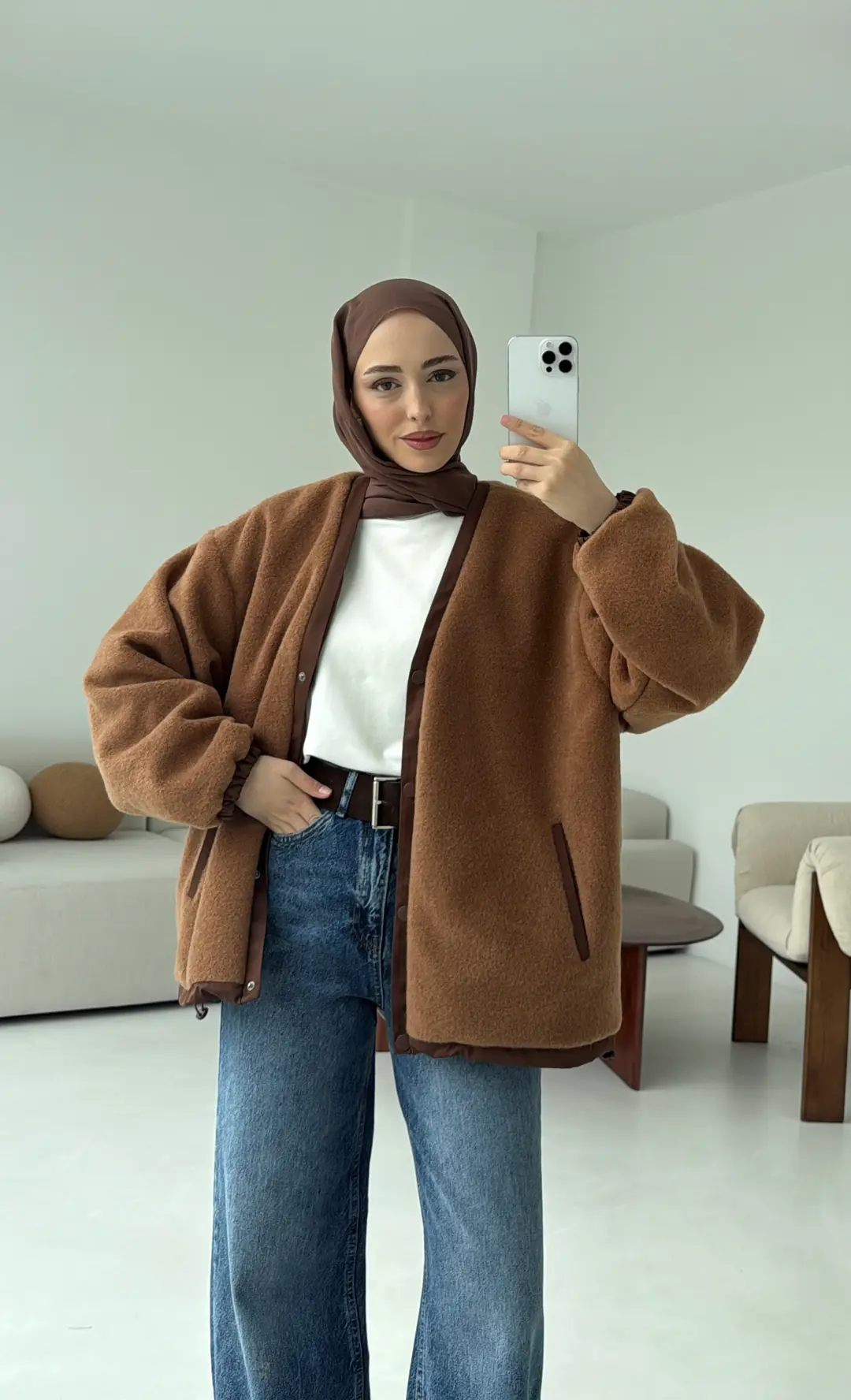 Buklet Bomber Ceket - Görsel 8