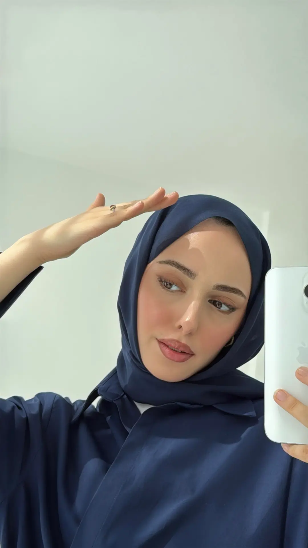 Çapraz Bağlamalı Kol Detay Gömlek Lacivert