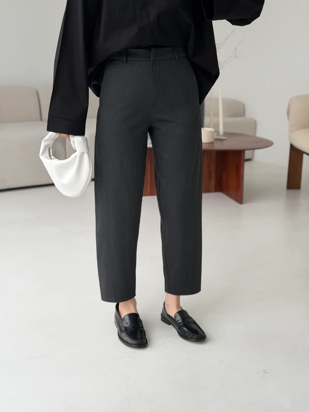 Carrot Kumaş Pantolon Antrasit