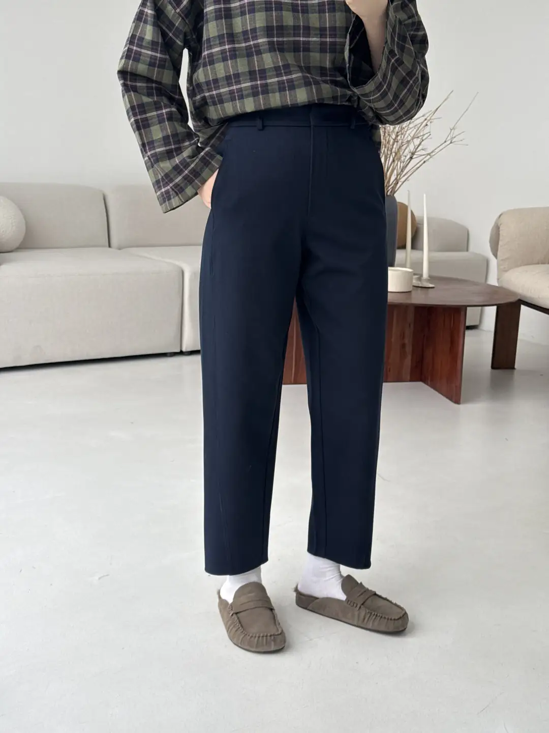 Carrot Kumaş Pantolon Lacivert