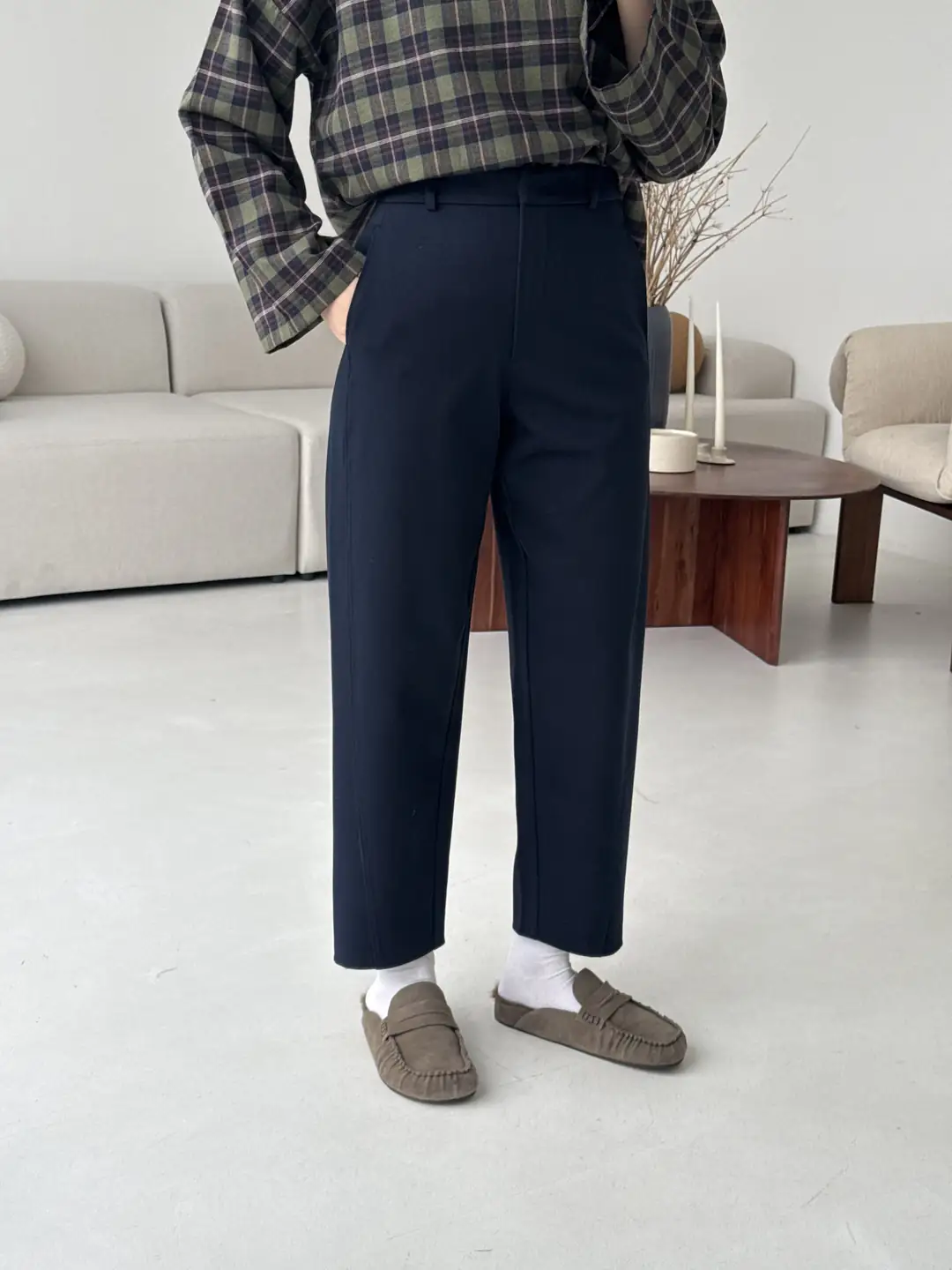 Carrot Kumaş Pantolon Lacivert - Görsel 2