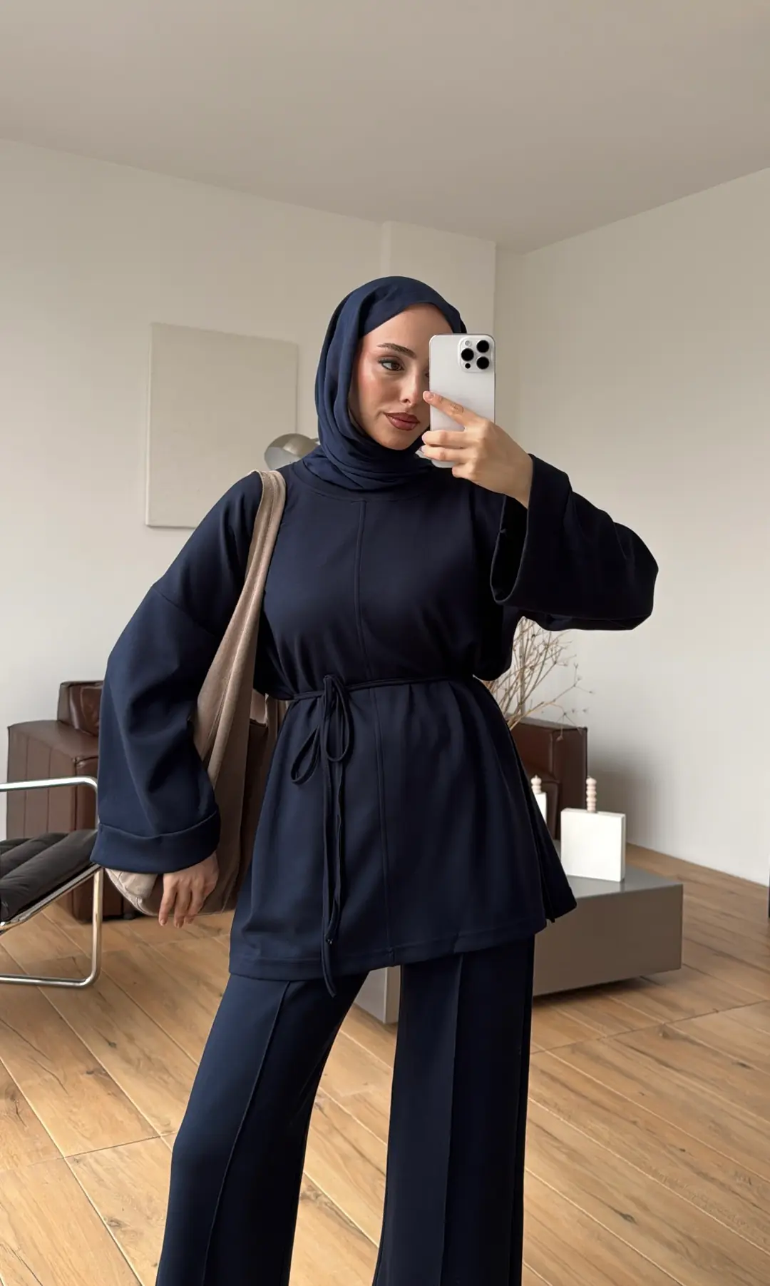 Cimalı Oysho Takım Lacivert - Görsel 5