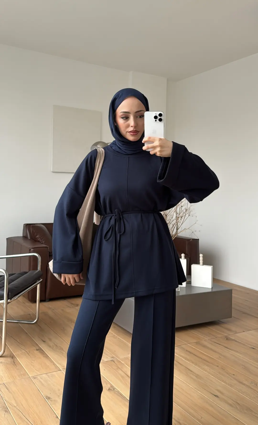 Cimalı Oysho Takım Lacivert - Görsel 6