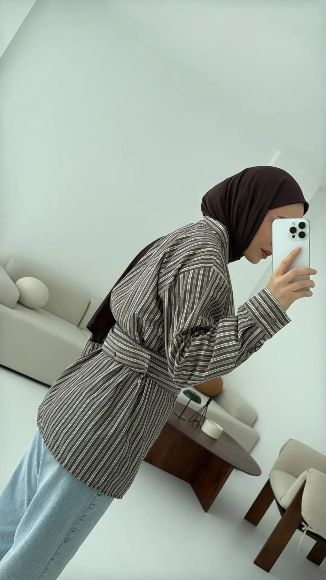 Çizgili Kimono - Görsel 4