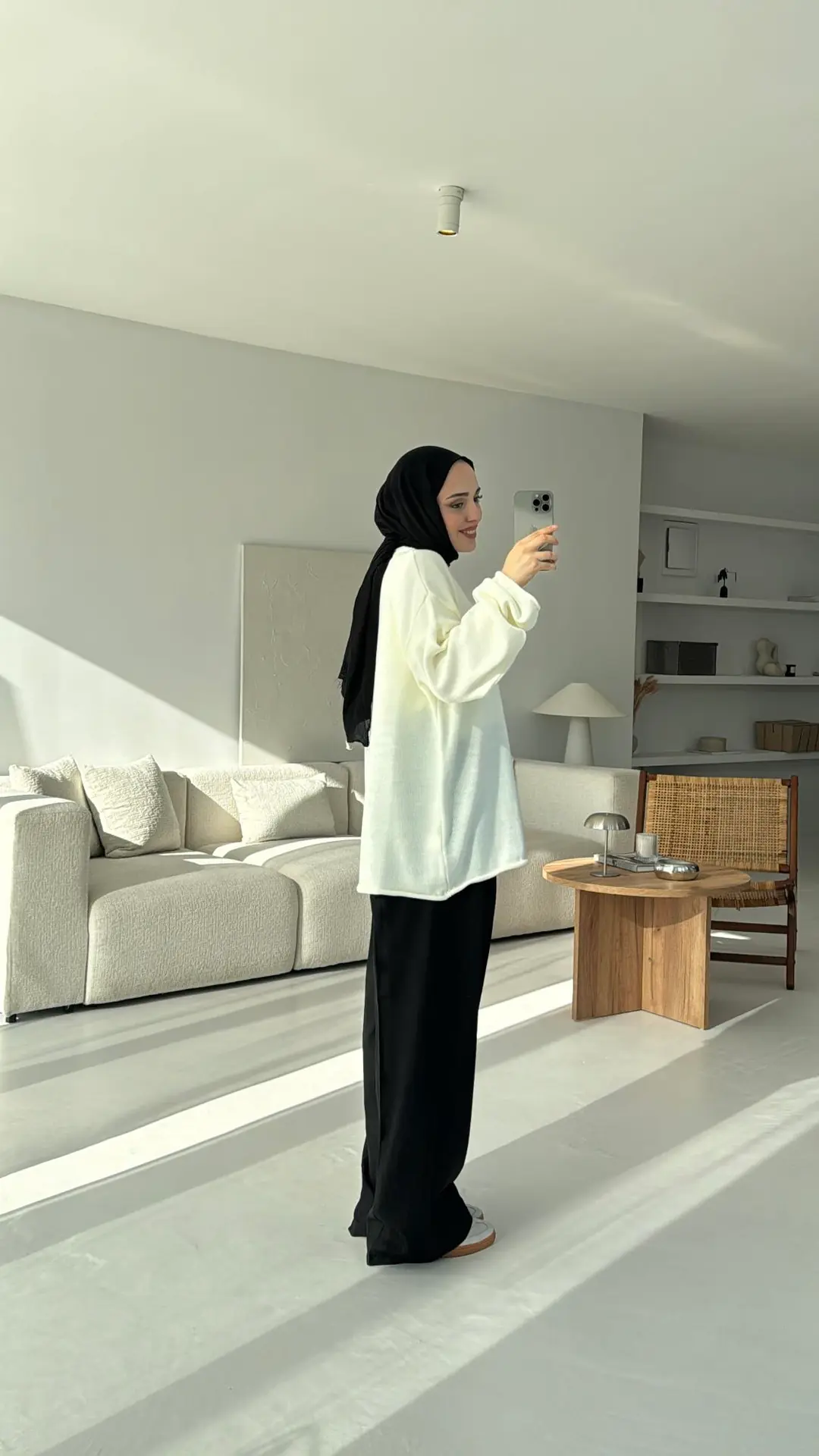 Dikişsiz Premium Triko Ekru