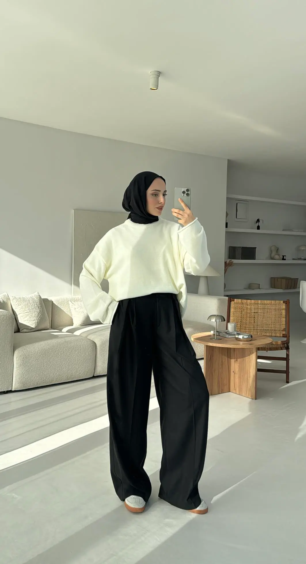 Dikişsiz Premium Triko Ekru - Görsel 2