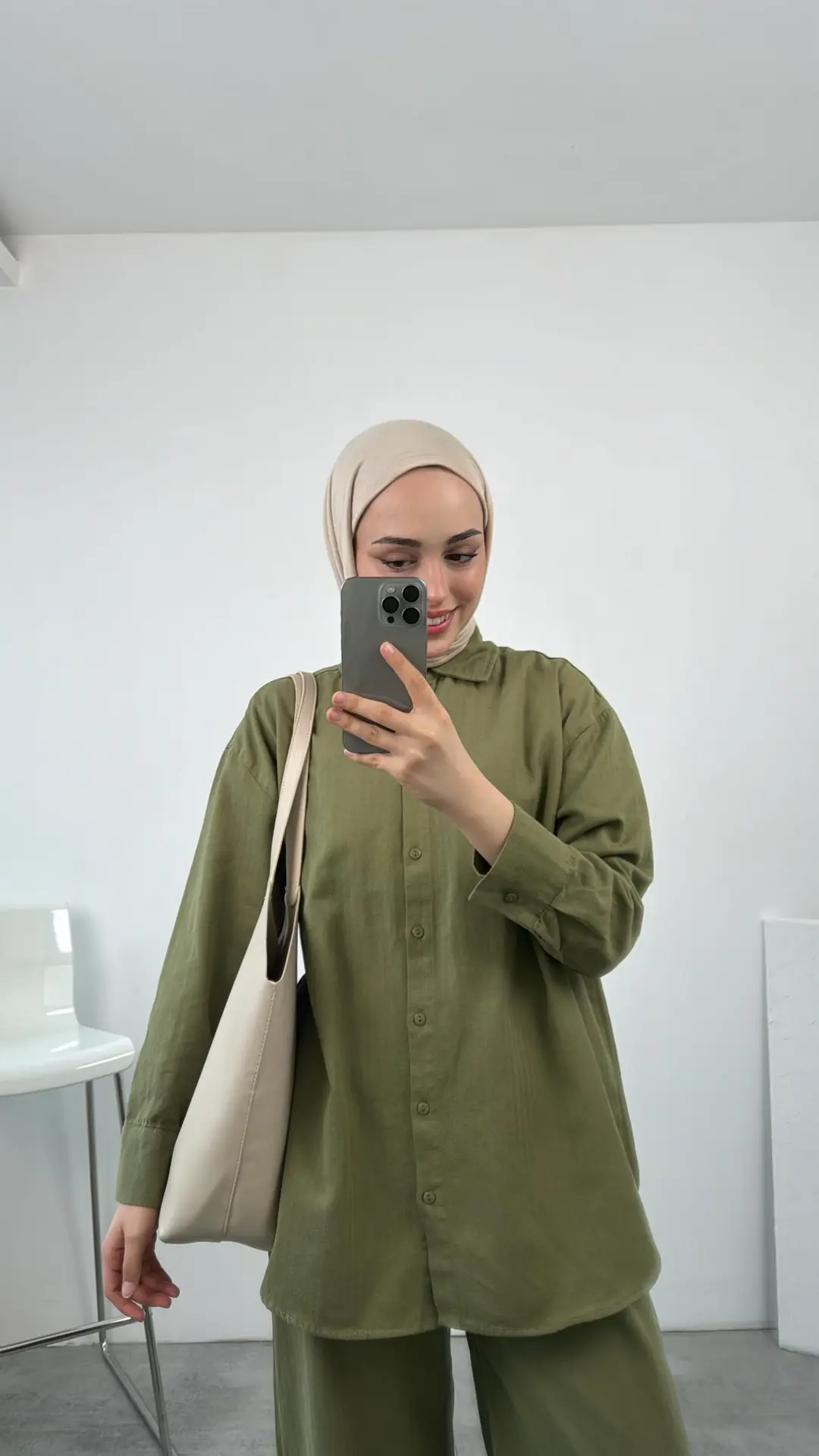 Dokulu Takım Haki - Görsel 2