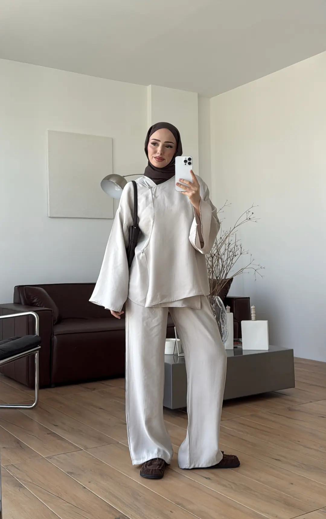 Dökümlü Gömlek Pantolon Takım Taş - Görsel 5