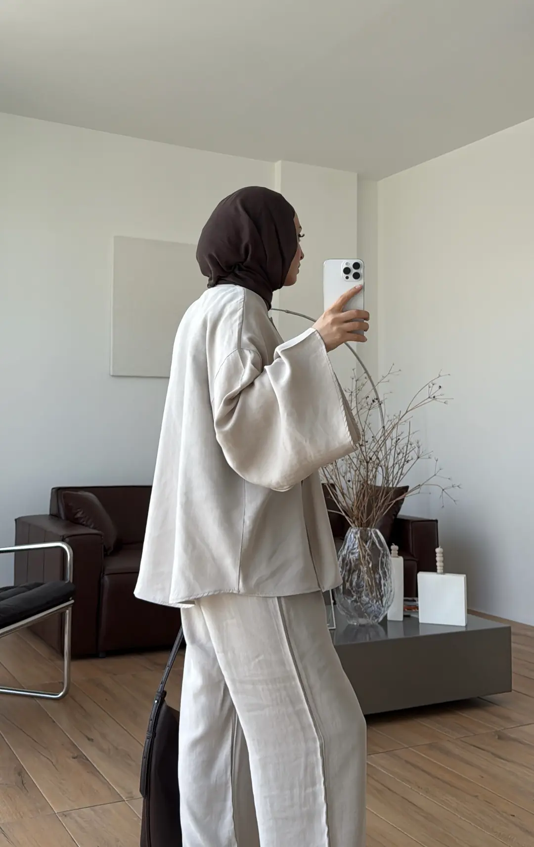 Dökümlü Gömlek Pantolon Takım Taş - Görsel 7