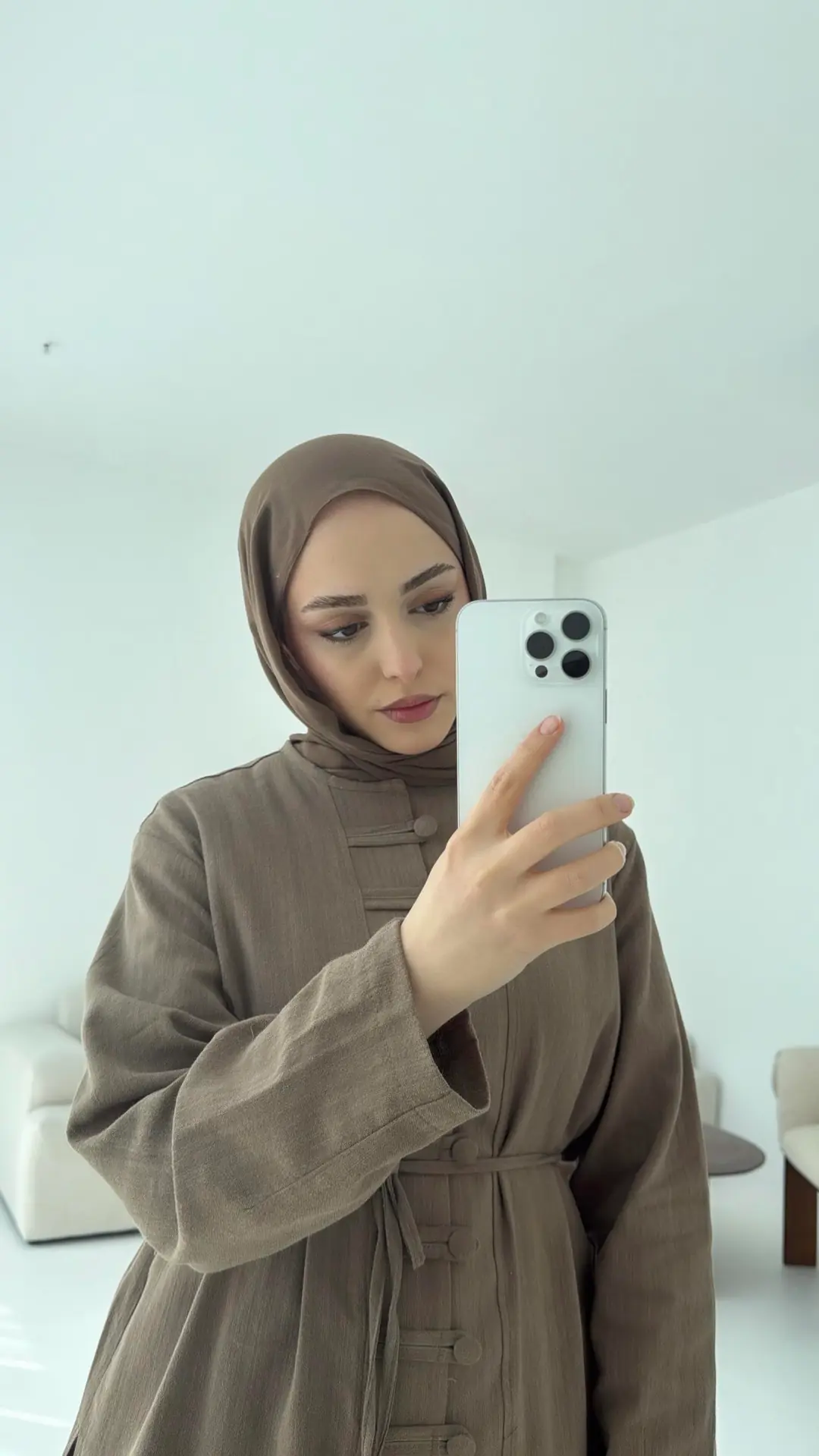 Düğme Detaylı Takım Haki - Görsel 2