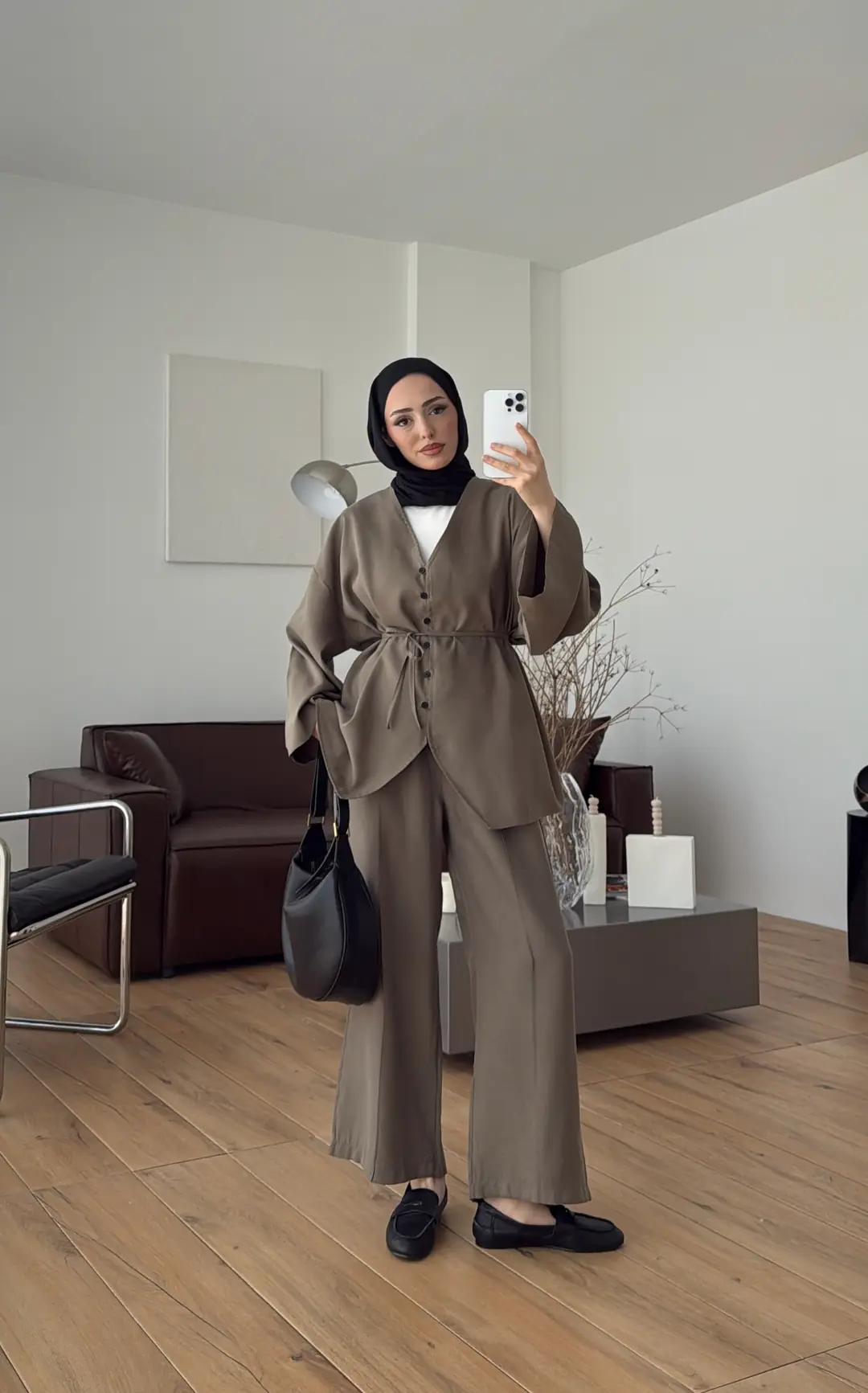 Düğmeli Takım Haki - Görsel 3