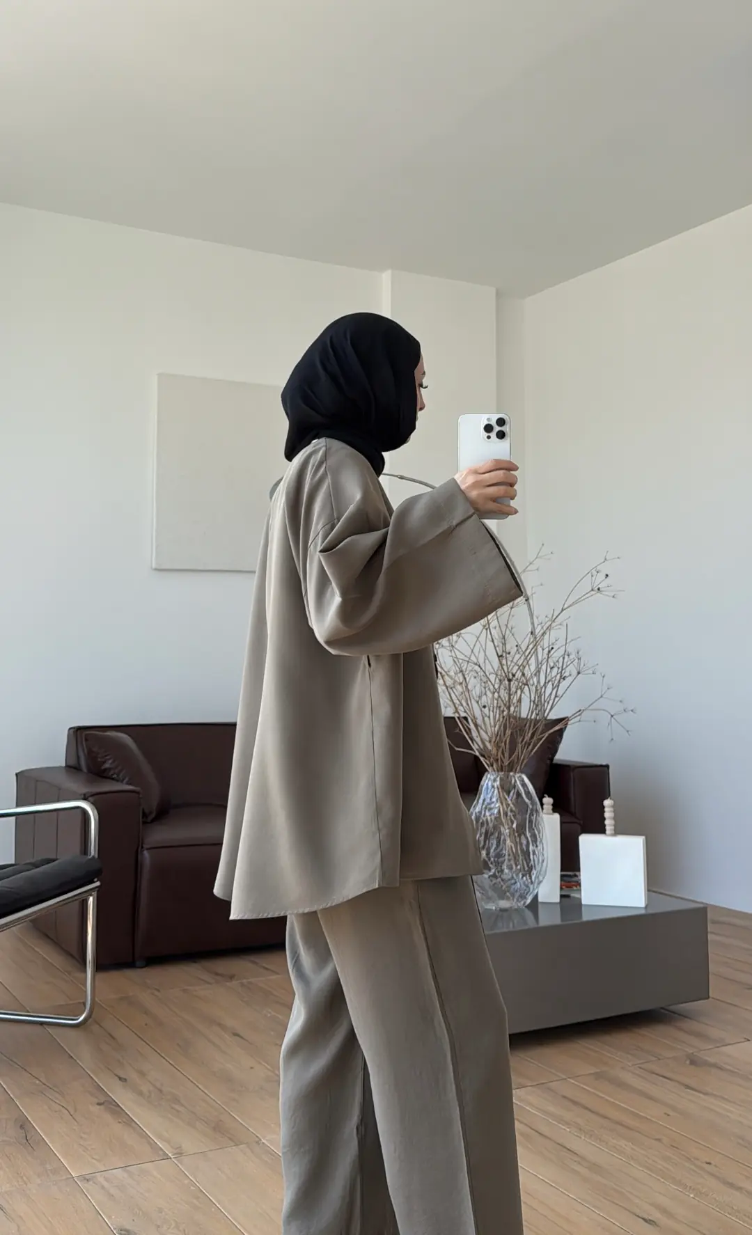 Düğmeli Takım Haki - Görsel 7