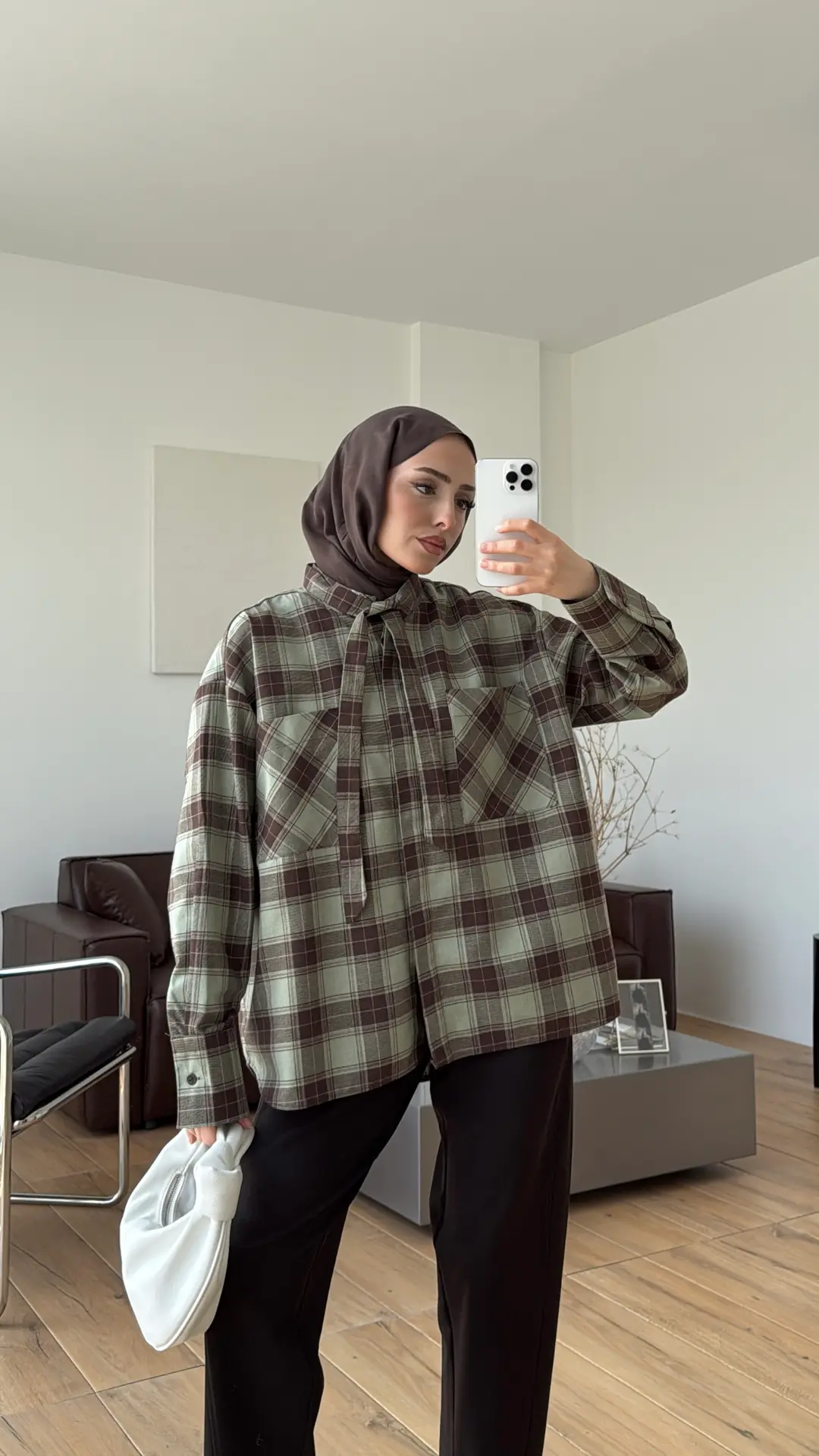 Ekose Mevsimlik Gömlek Çağla