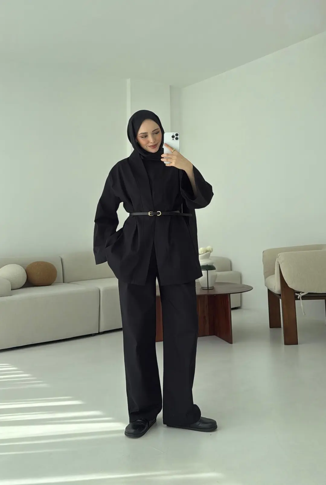 Gabardin Takım Siyah