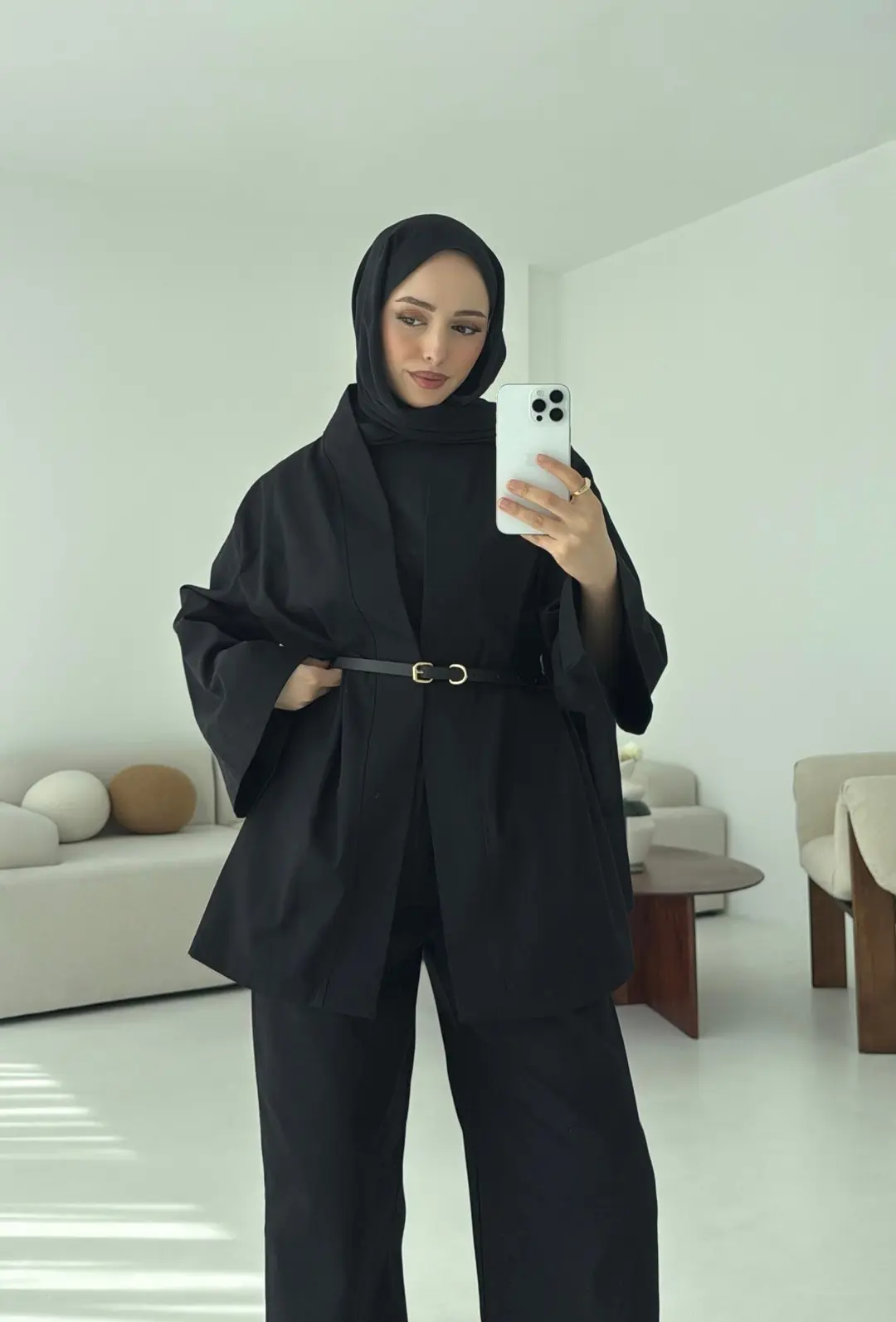 Gabardin Takım Siyah - Görsel 2