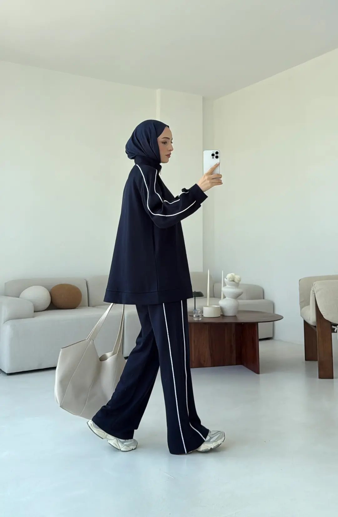 Garnili Oysho Takım Lacivert - Görsel 3