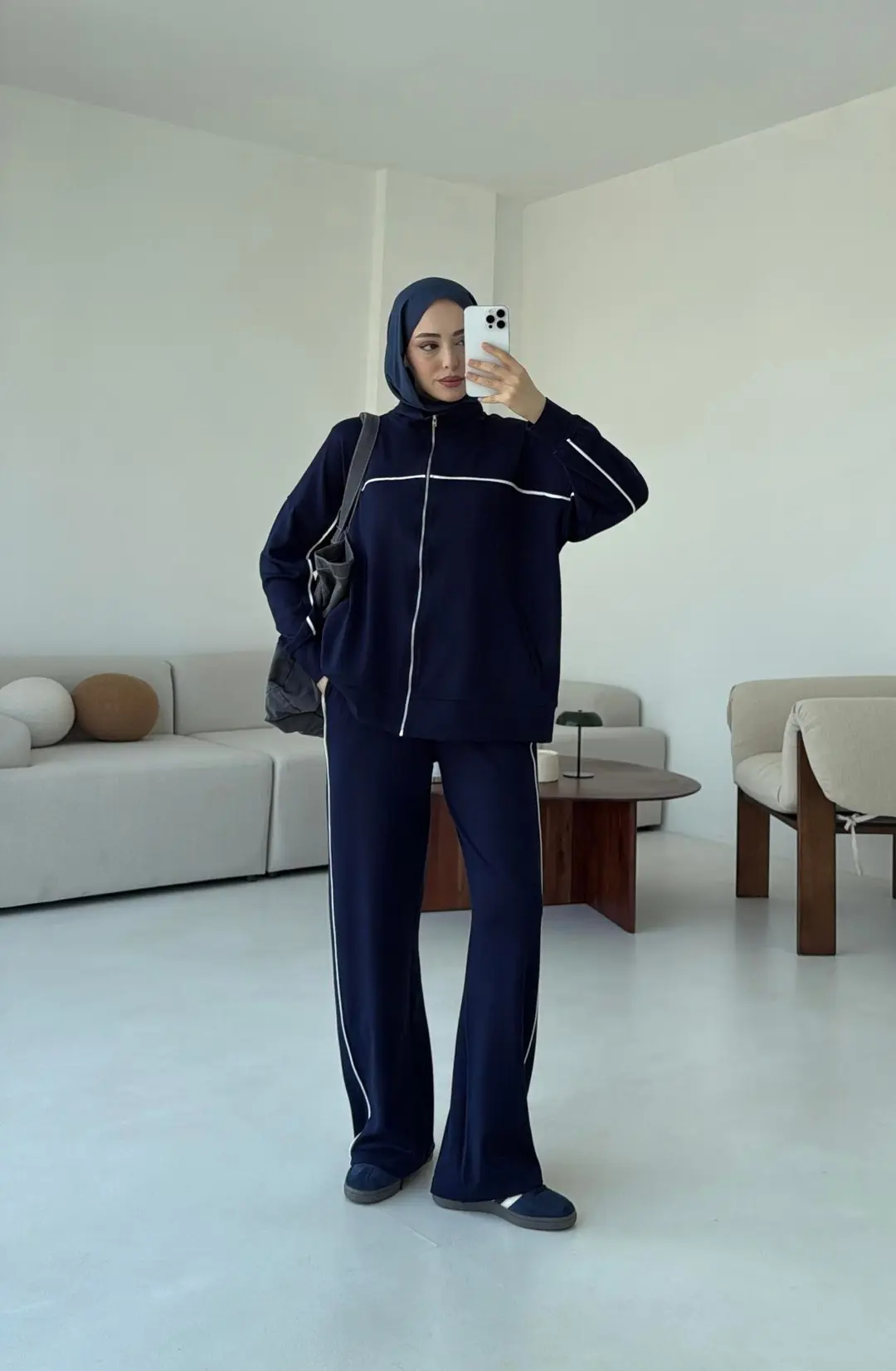 Garnili Oysho Takım Lacivert - Görsel 6