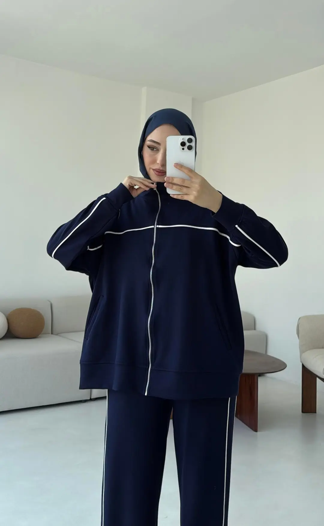 Garnili Oysho Takım Lacivert - Görsel 7