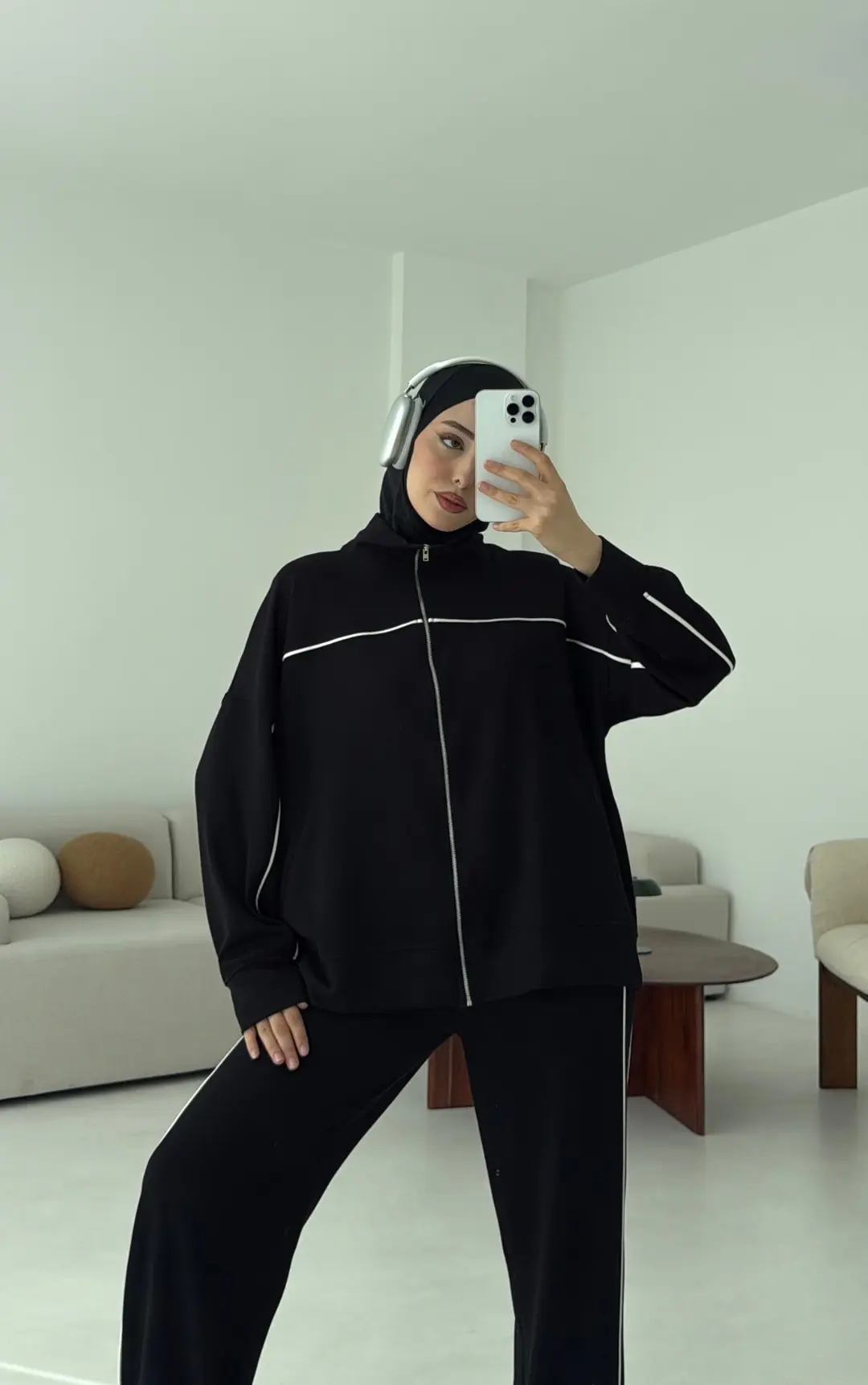 Garnili Oysho Takım Siyah - Görsel 7