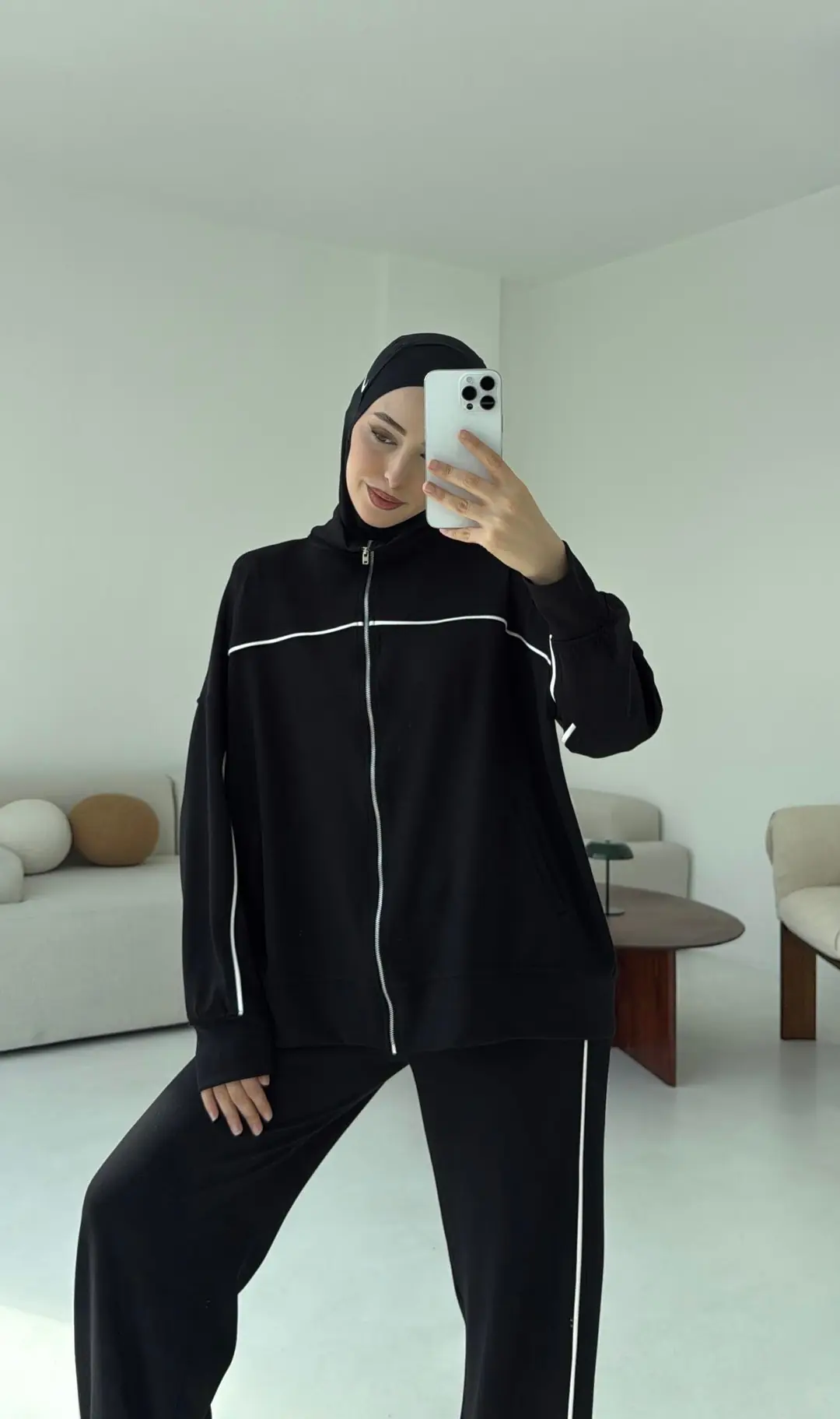 Garnili Oysho Takım Siyah - Görsel 9