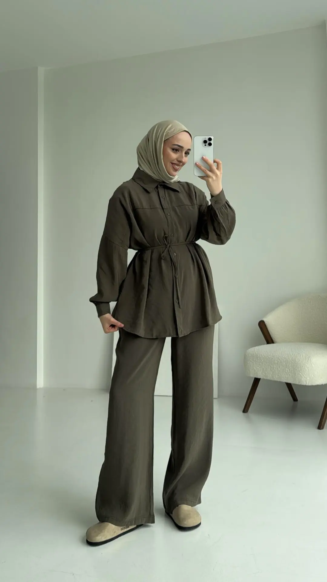 Gömlek Takım Haki - Görsel 4