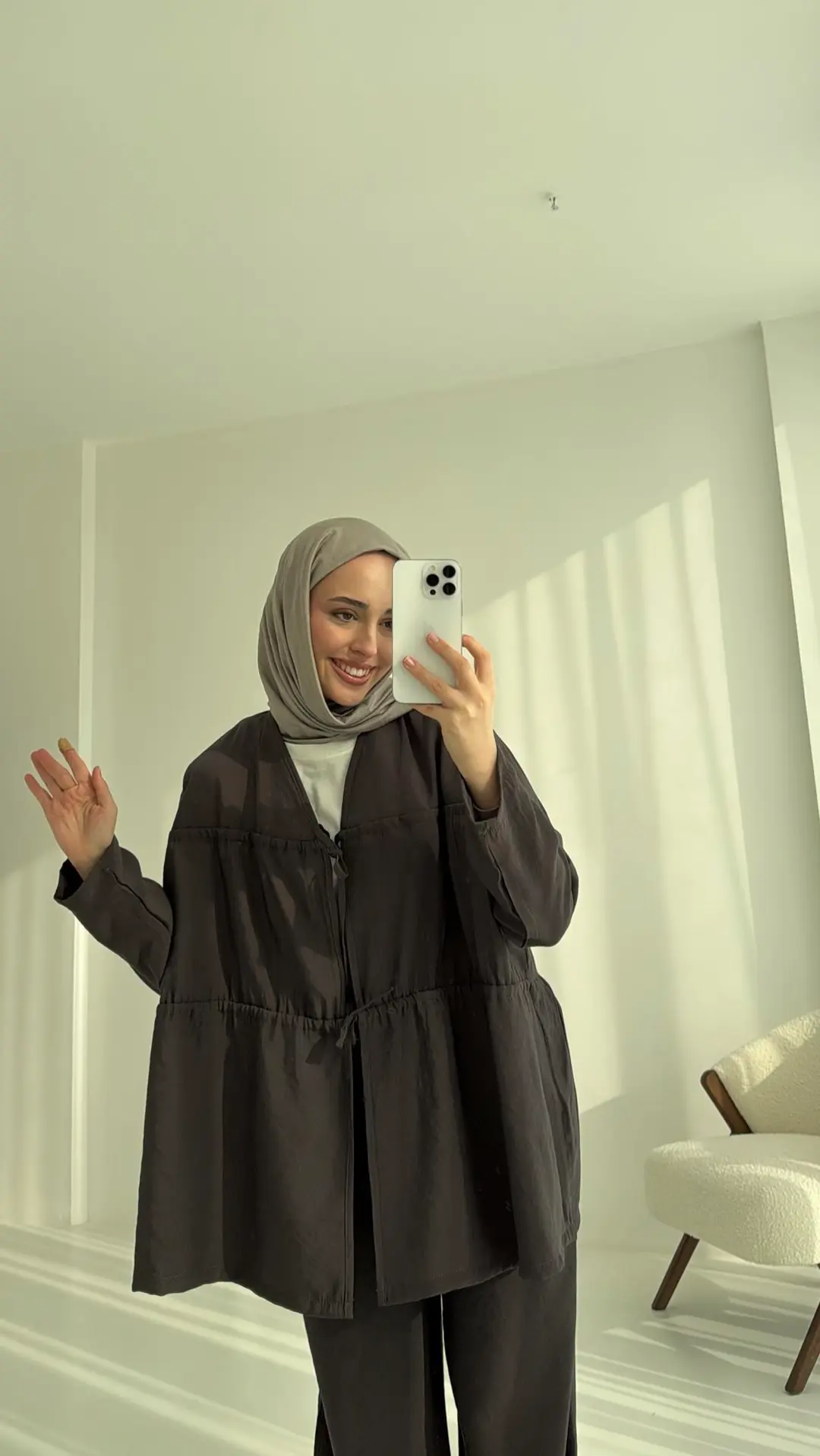 Haki Büzgülü Takım Takım - Görsel 3