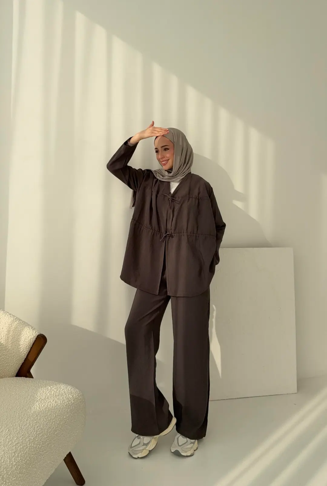 Haki Büzgülü Takım Takım - Görsel 4