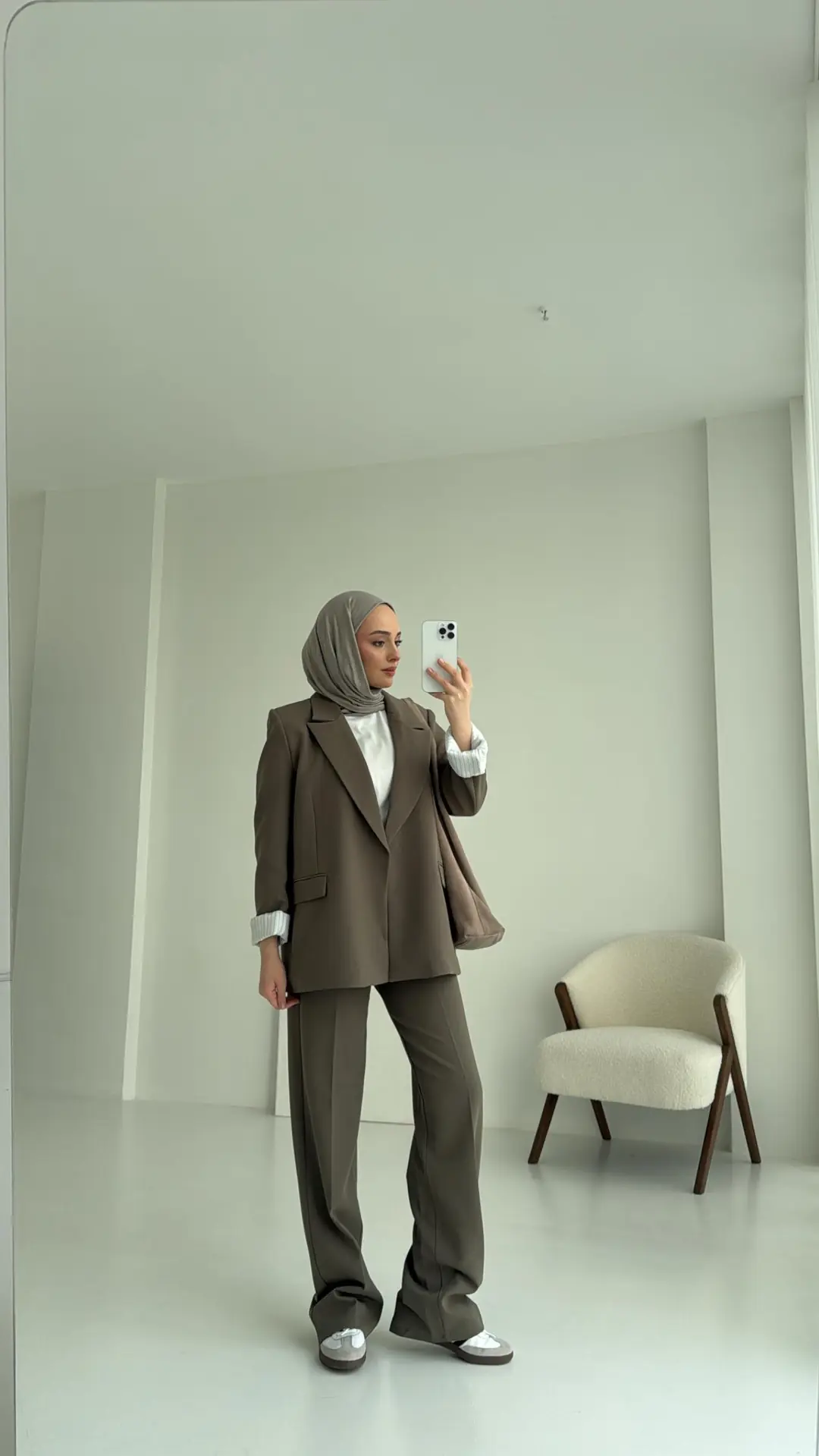 Haki Ceketli Takım - Görsel 6