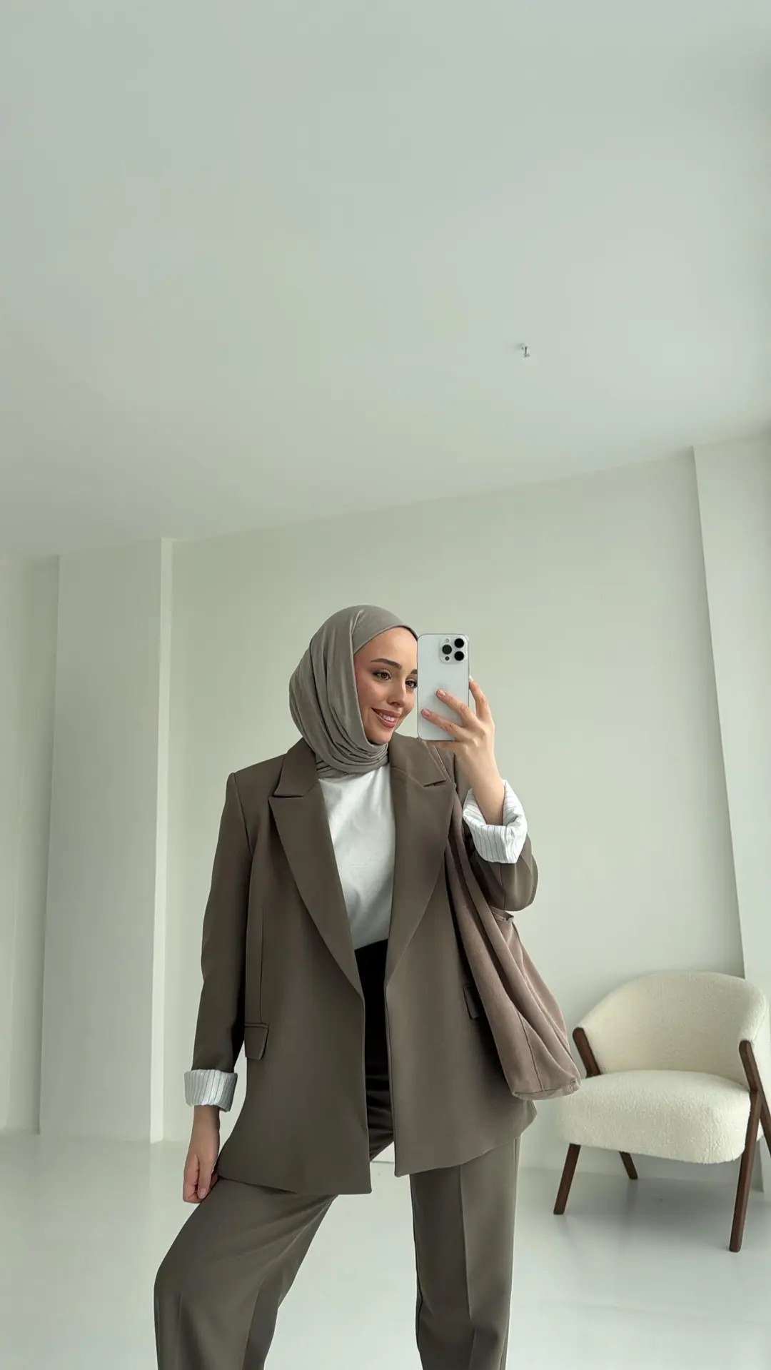 Haki Ceketli Takım - Görsel 7