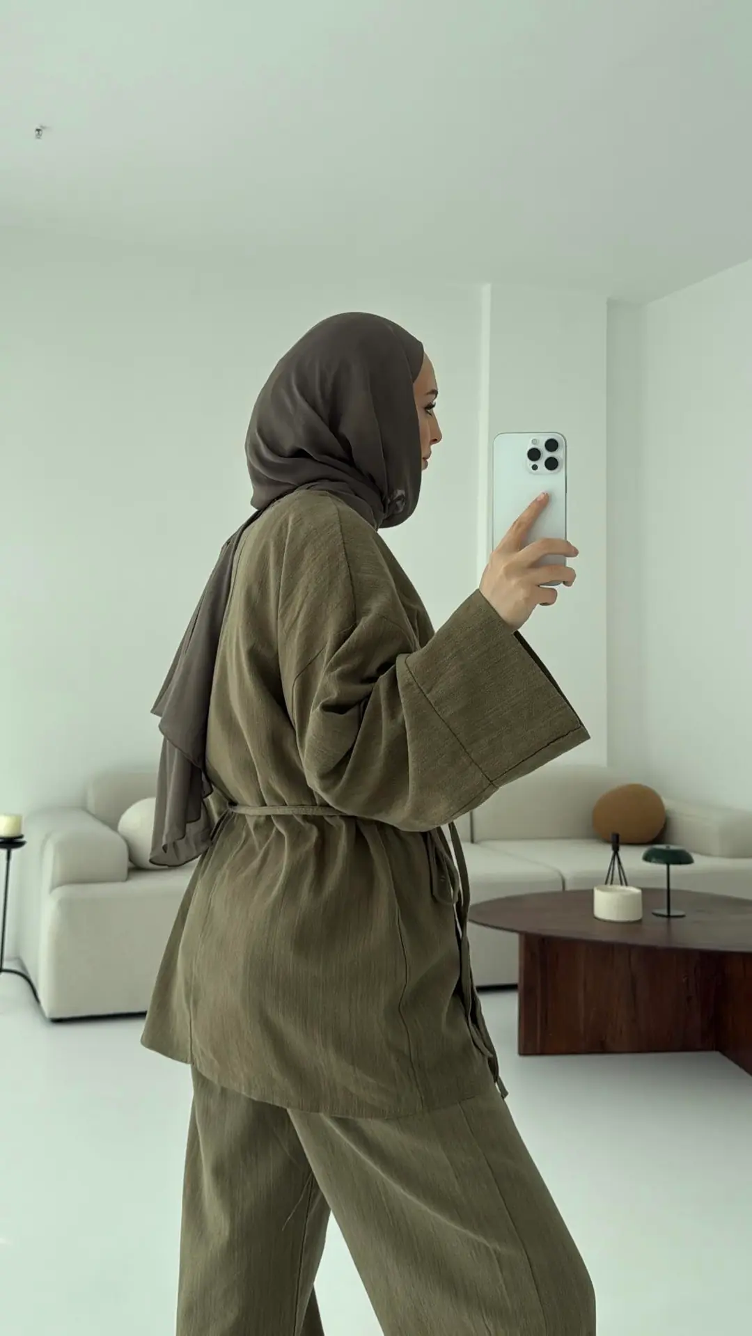 Haki Yandan Bağlamalı Takım - Görsel 3